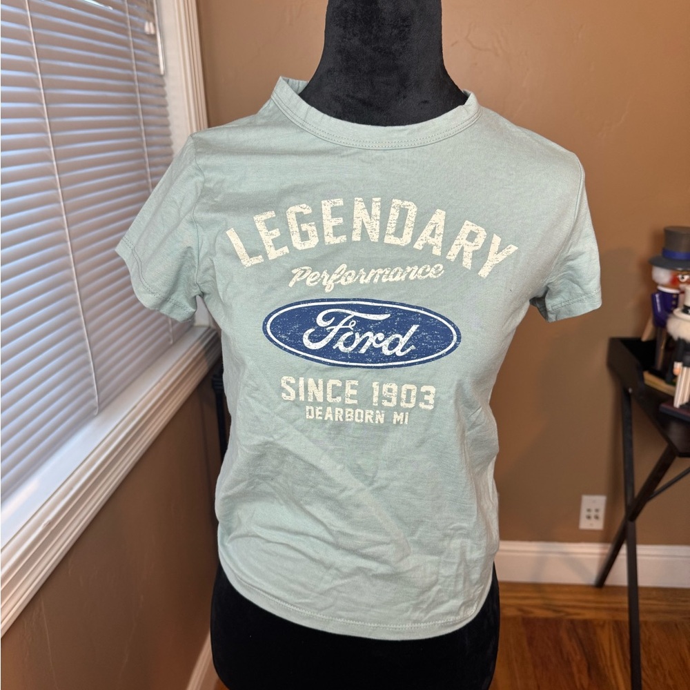Hybrid Apparel Teal T-Shirt